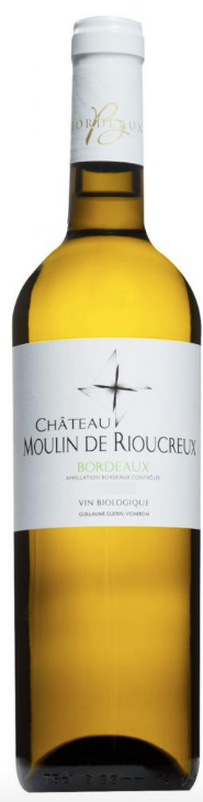 Château Moulin de Rioucreux AOC Bordeaux Blanc 2019/Frankrijk